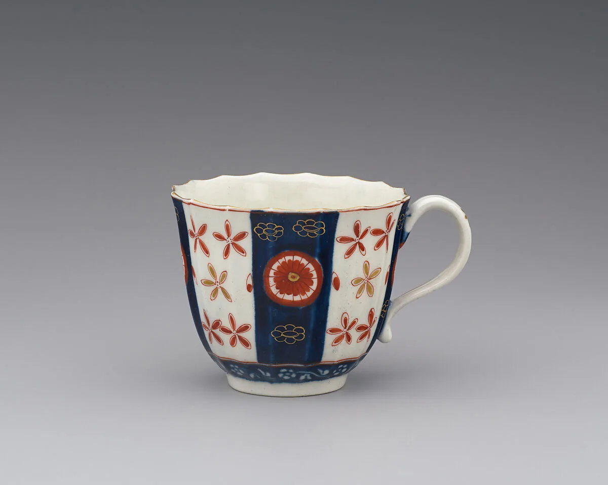 Chocolate cup (part of a service) — Worcester factory