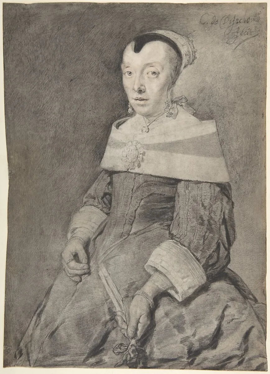 Portrait of a Lady — Cornelis Visscher