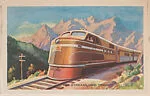 The Streamlined Train from Modern Wonders of the World Educational Pictures (W608-5) — Unknown