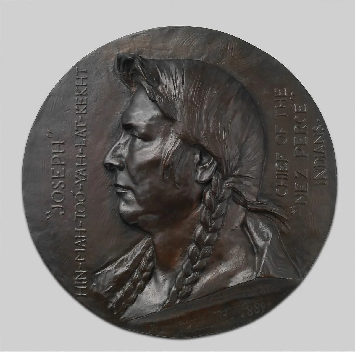 "Joseph," Hin-mah-too-yah-lat-kekht, Chief of the "Nez Percé" Indians — Olin Levi Warner