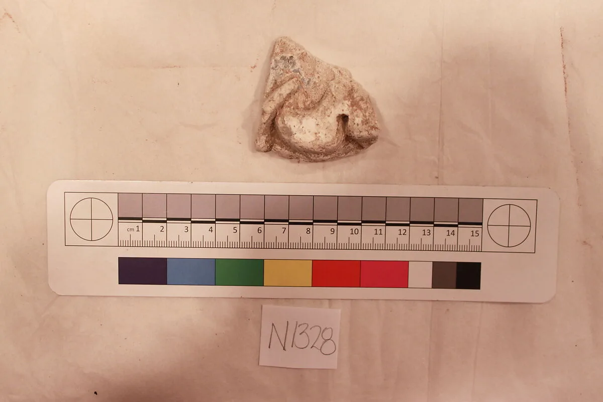 Stucco Fragment — Unknown