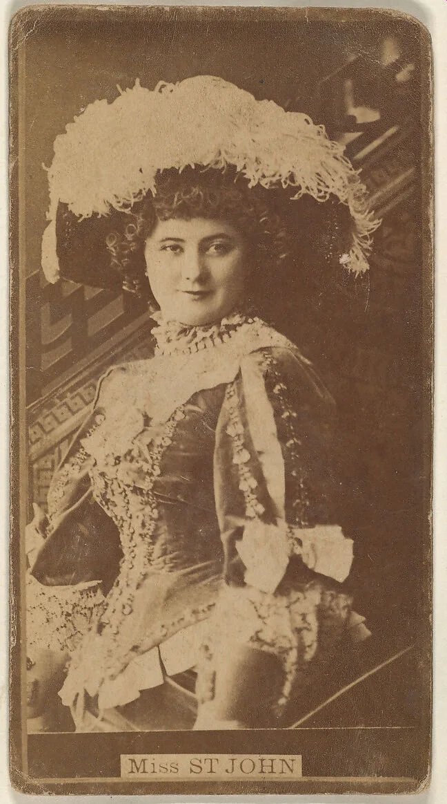 Miss St. John, from the Actresses series (N668) — Unknown