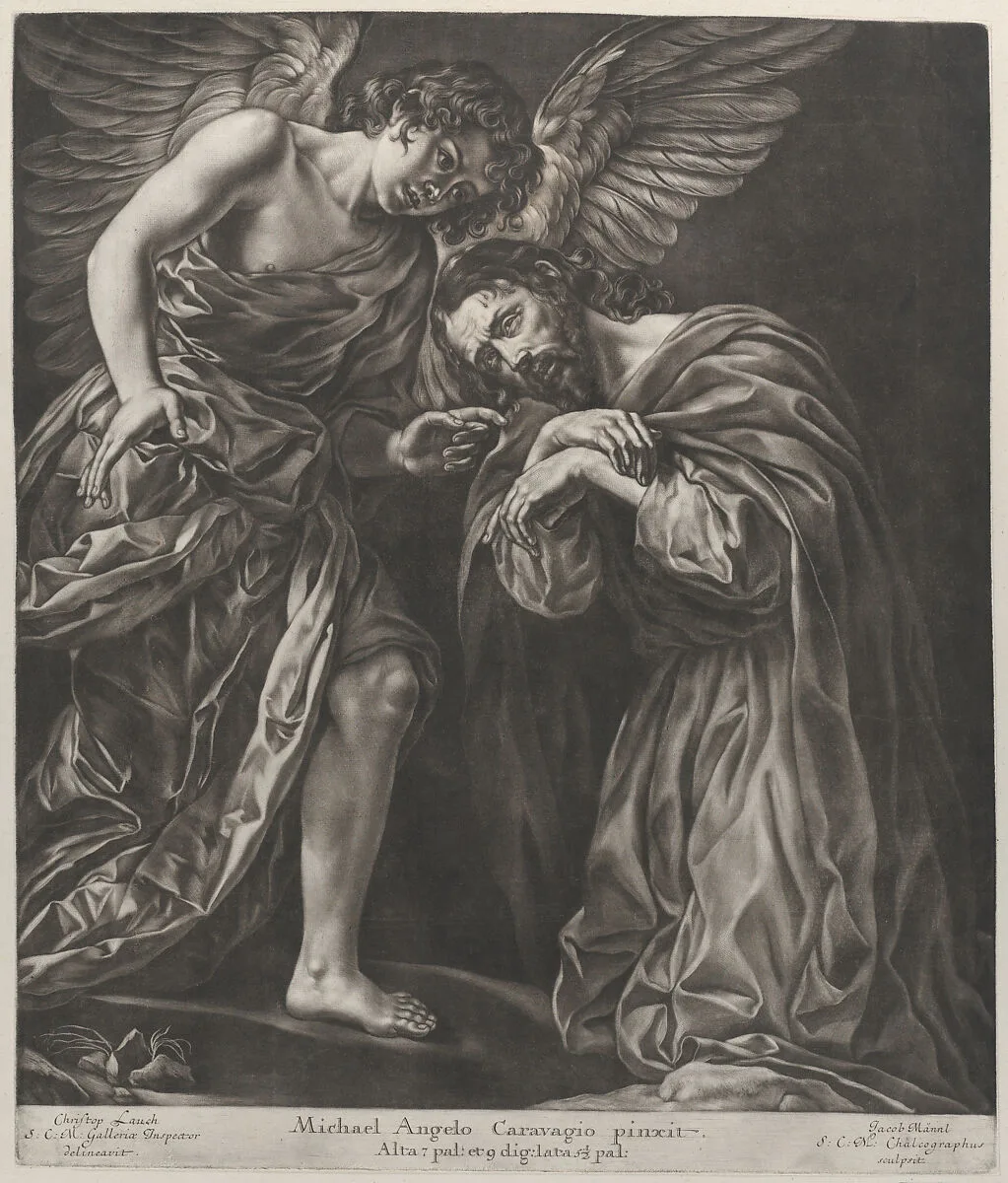 Christ on the Mount of Olives — Giovanni Battista Caracciolo|Jacob Männl