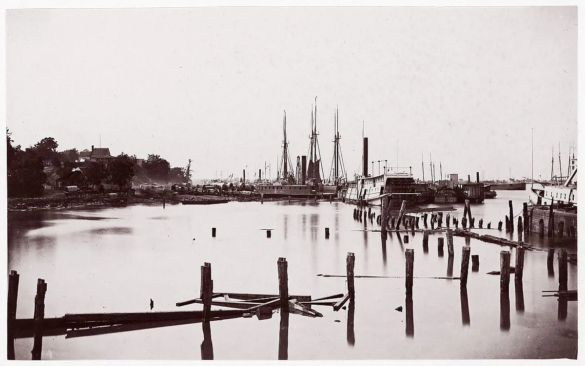 City Point, Virginia — Andrew Joseph Russell|Mathew B. Brady