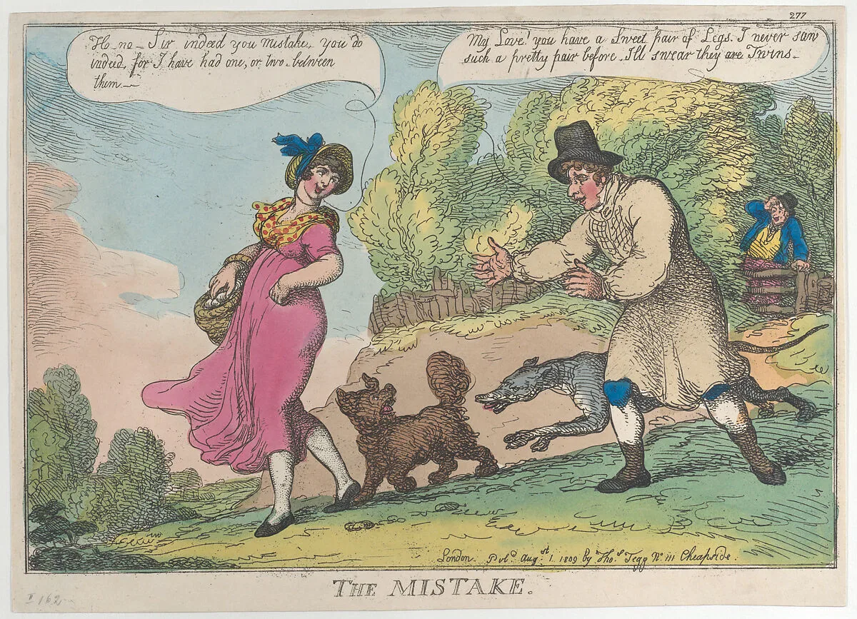 The Mistake — Thomas Rowlandson|Thomas Tegg