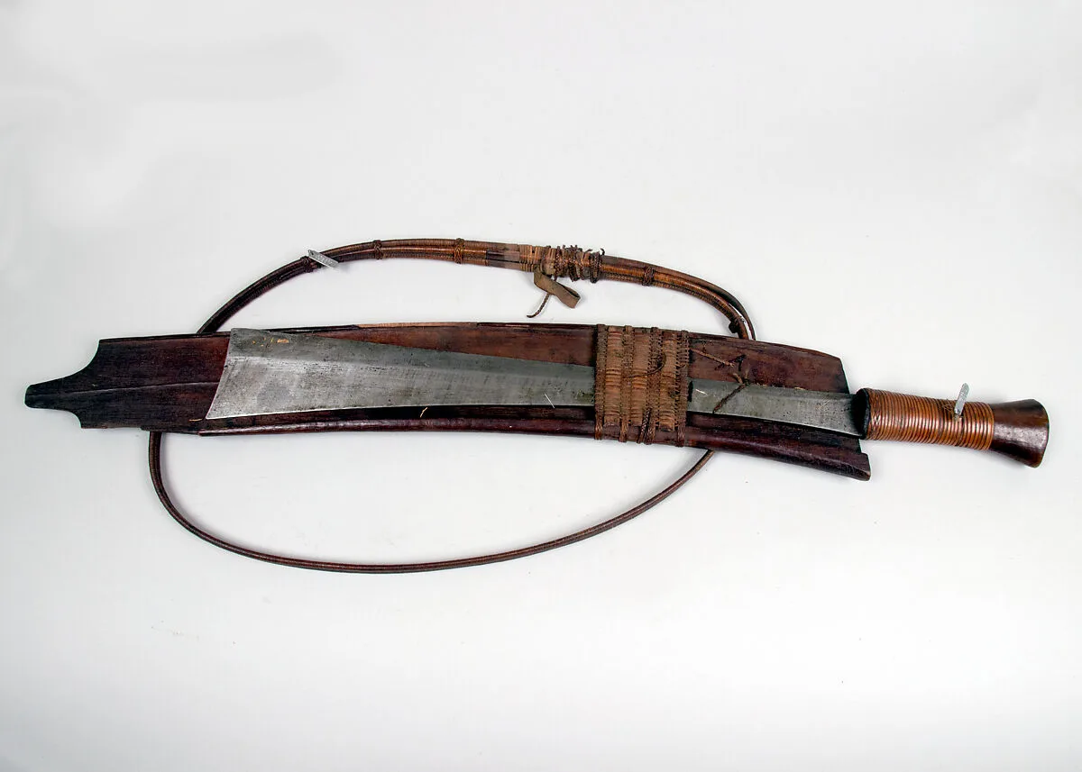Sword (Dao) with Scabbard and Baldric — Unknown