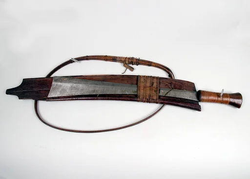 Sword (Dao) with Scabbard and Baldric