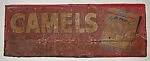 [Rusted Metal Sign: "Camels: So Mild - So Good!"]