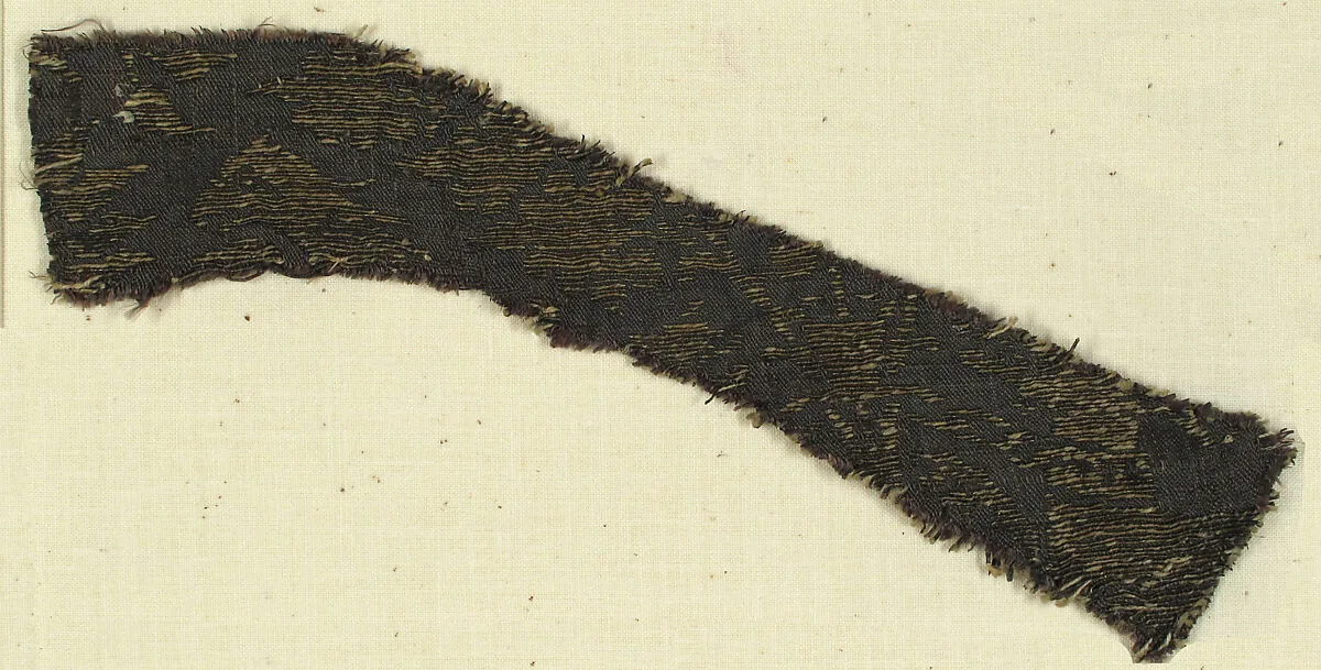 Textile with Foliated Ornament and Eagle's Head — Unknown