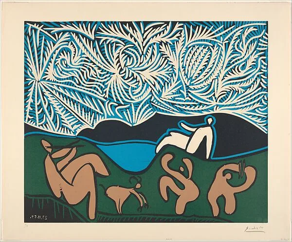 Bacchanal with Kid and Spectator — Pablo Picasso|Hidalgo Arnéra