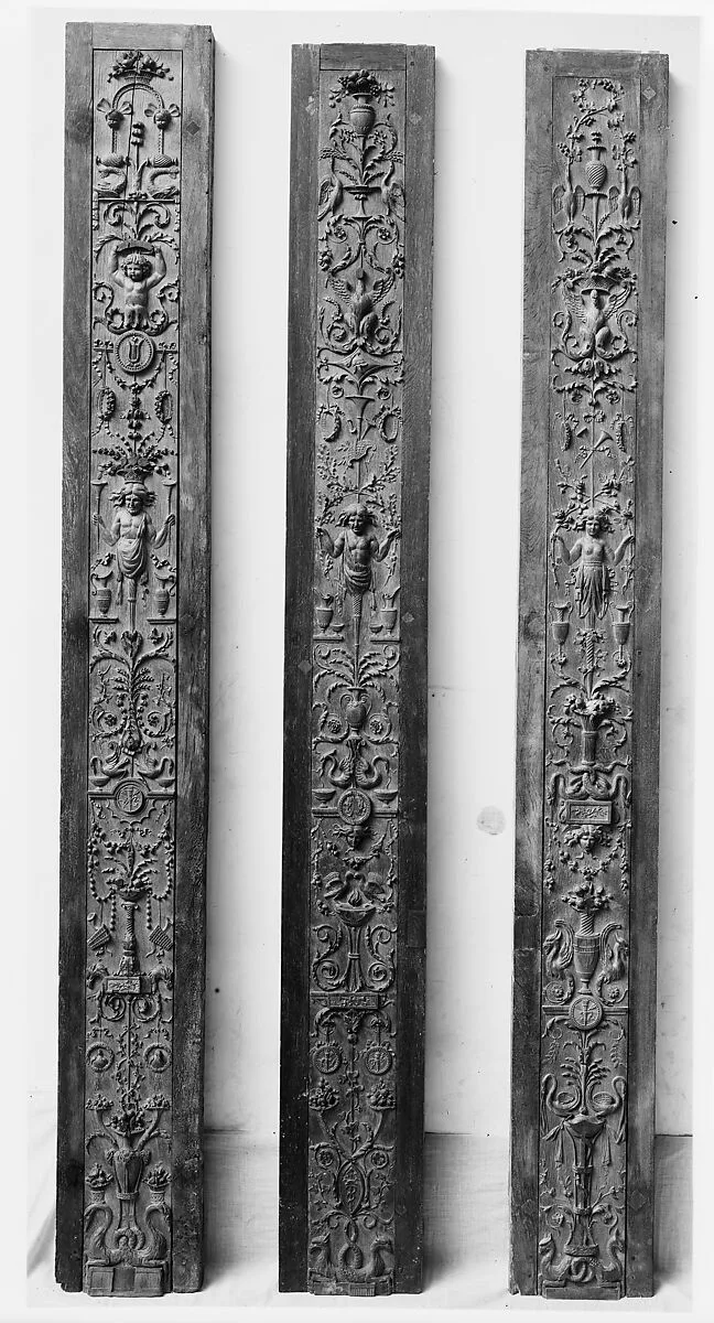Pilaster panel (part of a set of eight) — Unknown