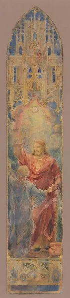 Design for window — Louis C. Tiffany|Tiffany Studios|Tiffany Glass and Decorating Company|Tiffany Glass Company