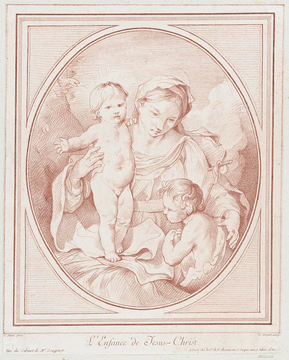 The Childhood of Jesus Christ — Charles Joseph Natoire|Louis Marin Bonnet