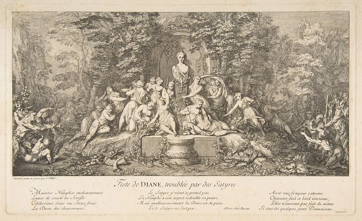 Feast of Diana — Claude Gillot