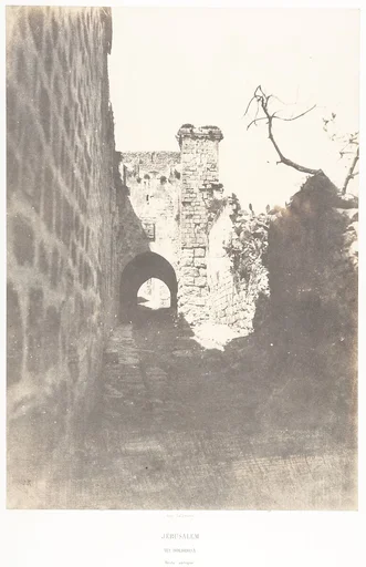 Jérusalem, Via Dolorosa, Reste antique