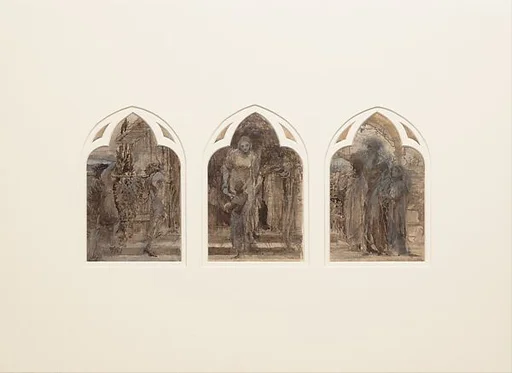 Design for Dean Memorial Window, "The Virtuous Woman," First Presbyterian Church of Rutherford, New Jersey