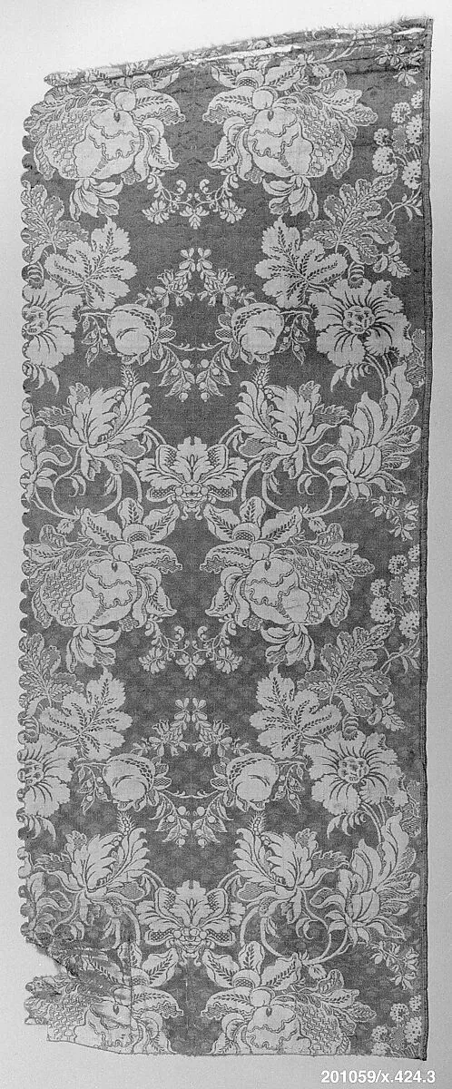 Part of an overskirt — Unknown