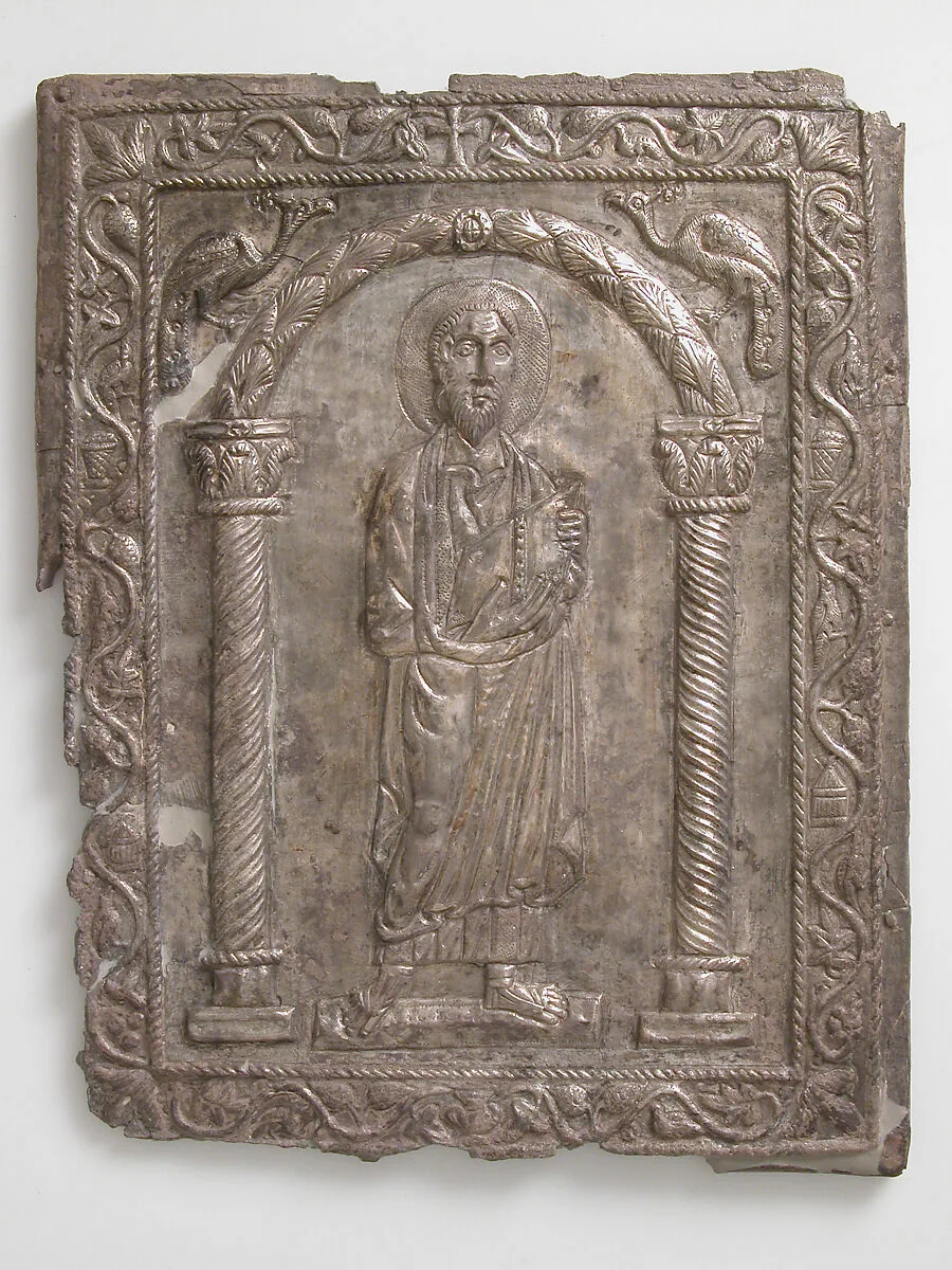 Plaque with Saint Paul — Unknown