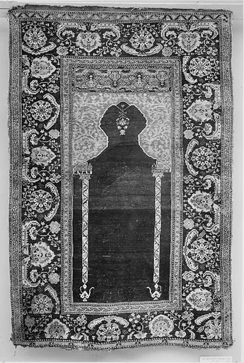 Red-Ground Prayer Rug