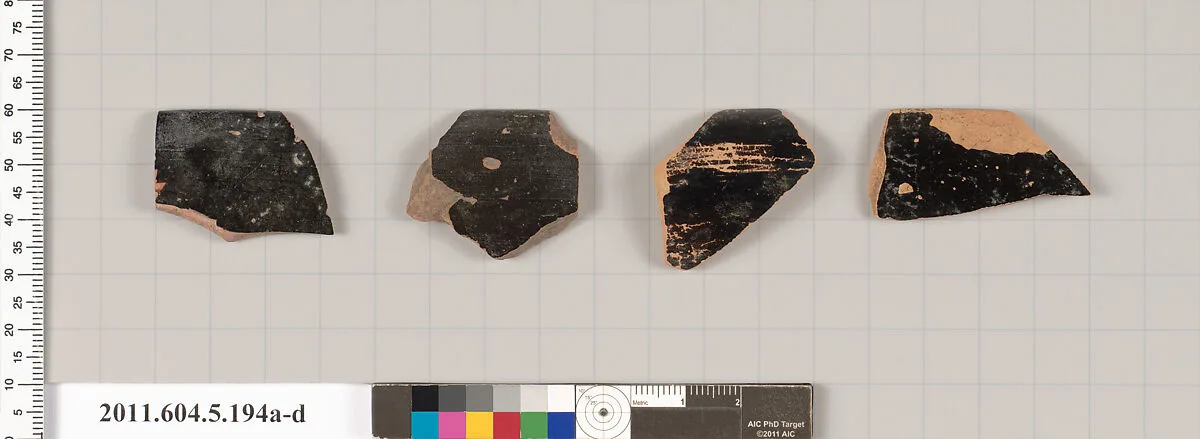 Terracotta rim fragments of kylikes (drinking cups) — Unknown
