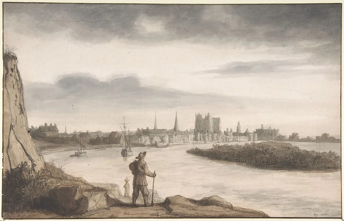 View of Nantes — Lambert Doomer