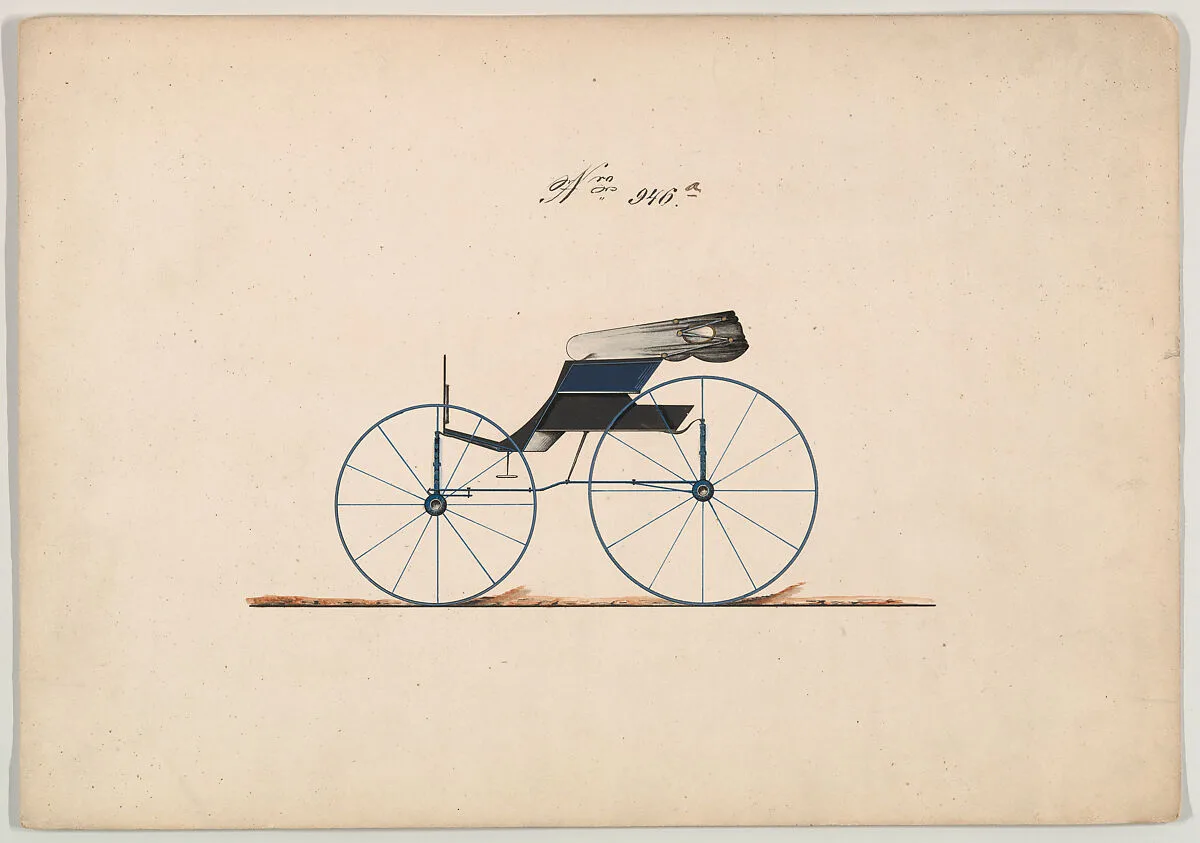 Design for Wagon, no. 946a — Brewster & Co.