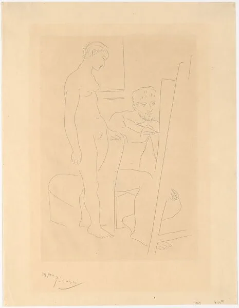 The Nude Model — Pablo Picasso|Leblanc et Trautmann|Edition Société des Amateurs et des Collectionneurs