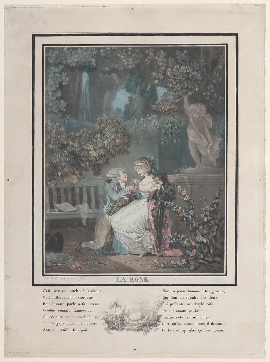 The Rose — Louis Philibert Debucourt