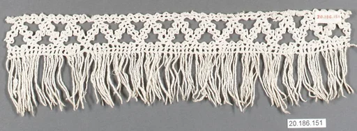Edging with fringe