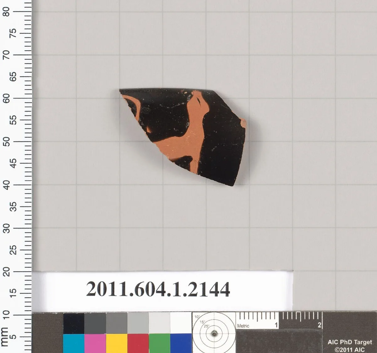 Terracotta rim fragment of a kylix (drinking cup) — Unknown