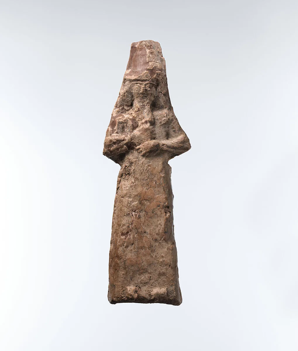 Apkallu figure: male with a fish-skin hood — Unknown