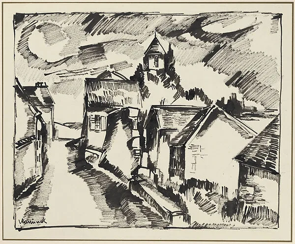Townscape — Maurice de Vlaminck