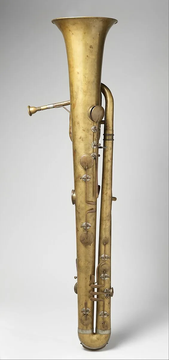 Bass Ophicleide in B-flat — Unknown