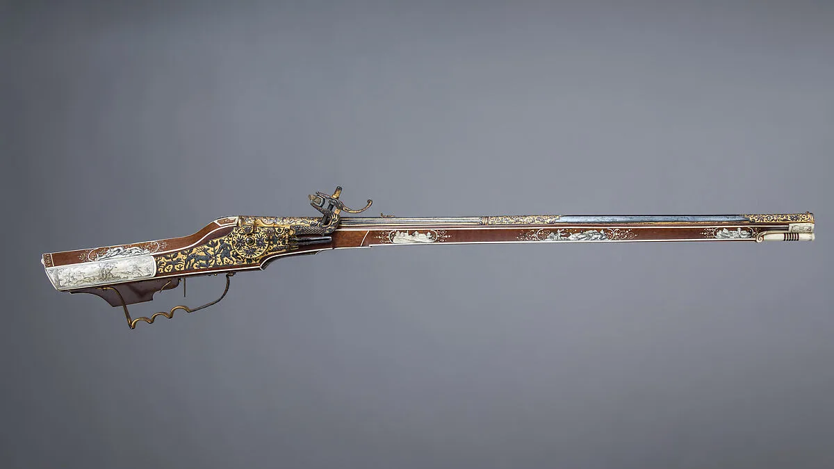 Wheellock Rifle — Daniel Sadeler|Hieronymus Borstorffer