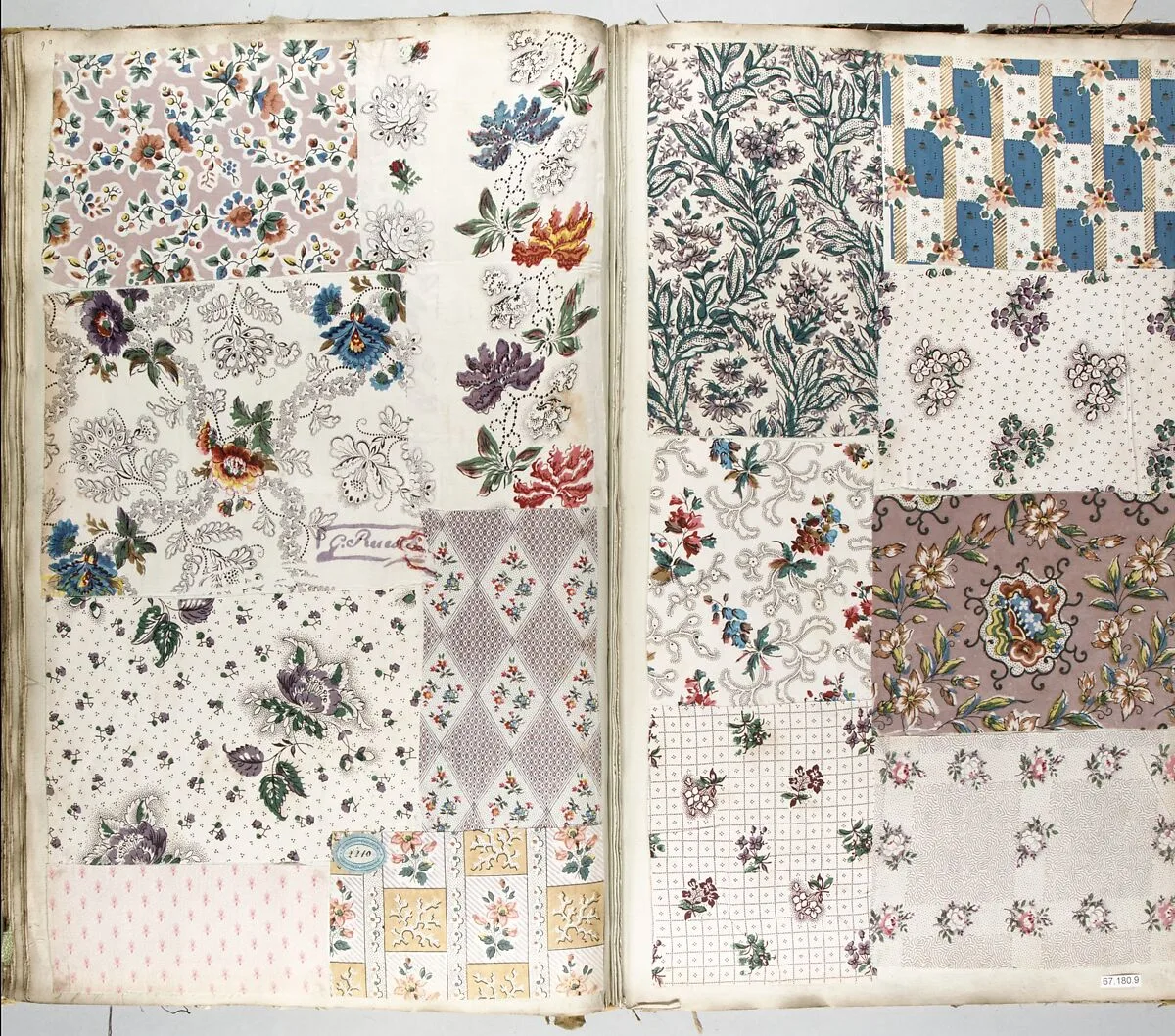 Textile Sample Book — Unknown