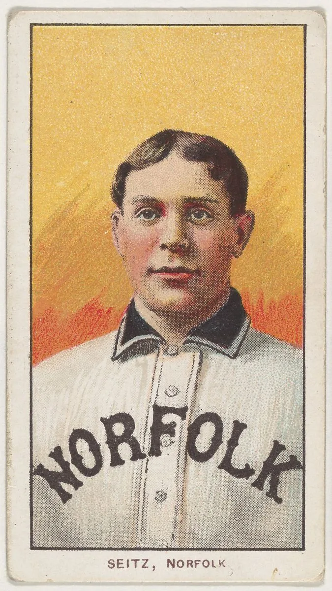 Seitz, Norfolk, Virginia League, from the White Border series (T206) for the American Tobacco Company — American Tobacco Company