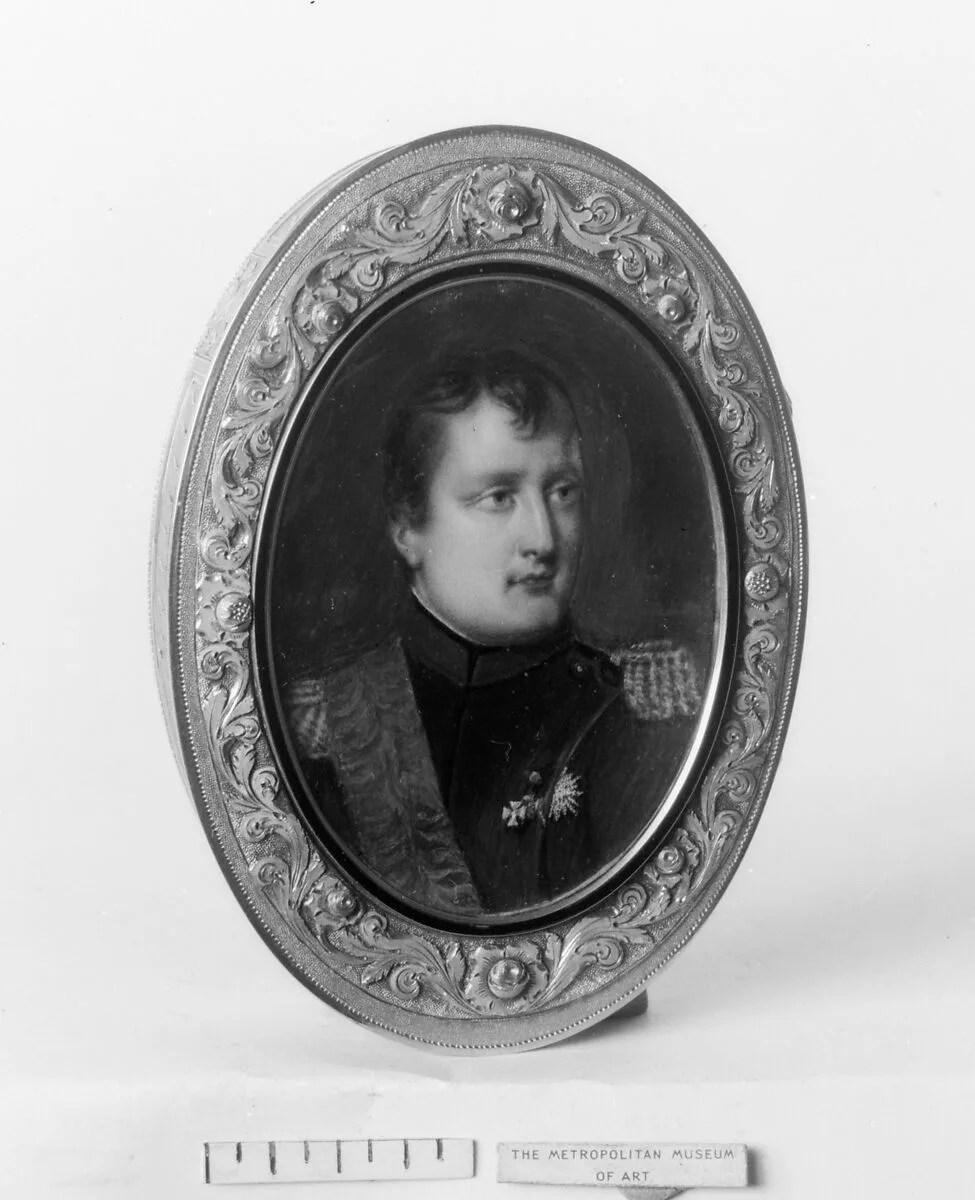 Snuffbox — Victoire Boisot (widow of Etienne Lucien Blerzy)
