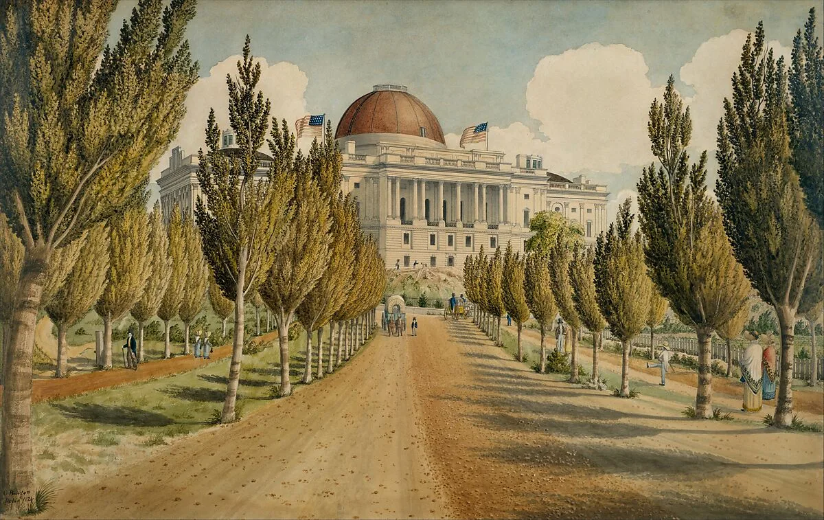 View of the Capitol — Charles W. Burton