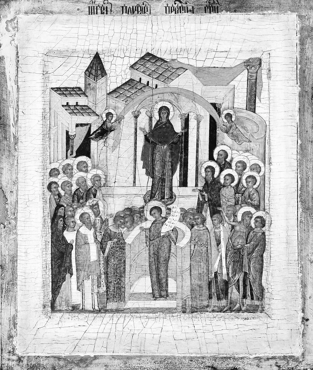 The Protection of the Mother of God — Russian Painter