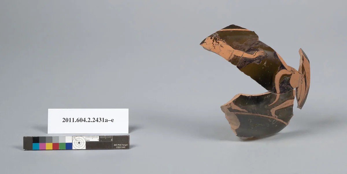 Terracotta fragments of a mastoid? — Unknown