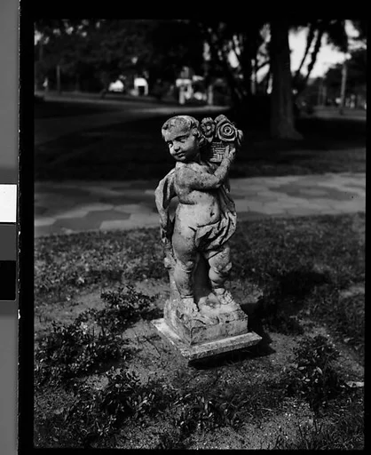 [Garden Statuary of a Cherub, Florida]