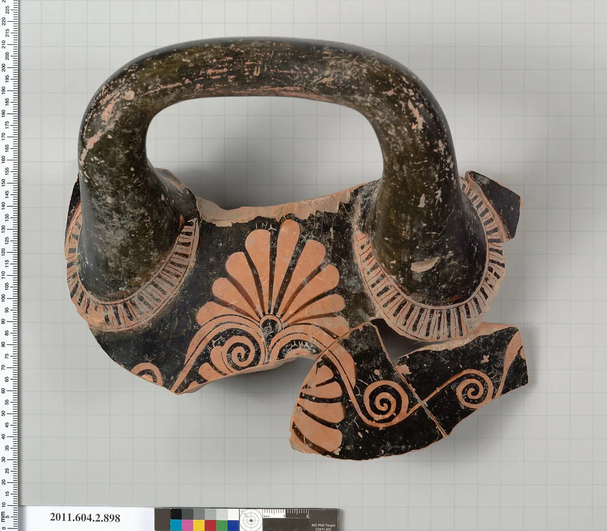 Terracotta fragment of a bell-krater (bowl for mixing wine and water) — Unknown