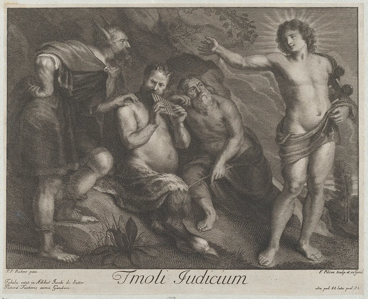 The Judgment of Midas — Frans Pilsen|Peter Paul Rubens