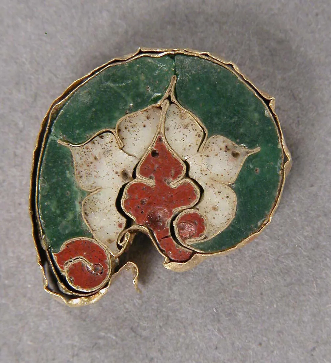 Fragment with a Leaf Motif — Unknown