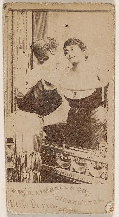 Mlle Dana, from the Actresses series (N203) issued by Wm. S. Kimball & Co. — William S. Kimball & Company