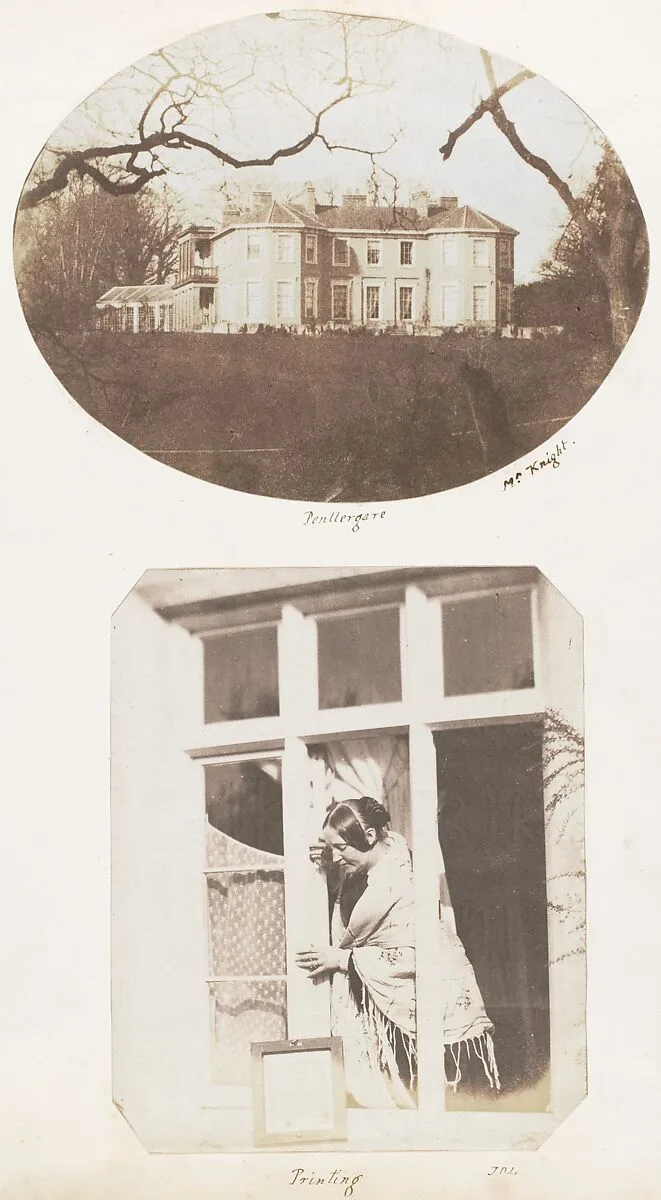 Penllergare; Printing — James Knight|John Dillwyn Llewelyn