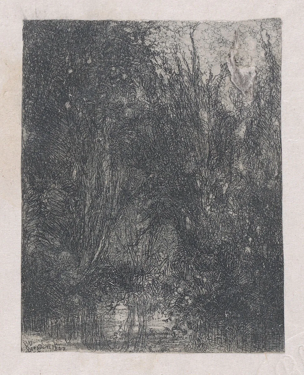 La Marécage (The Marsh) — Rodolphe Bresdin