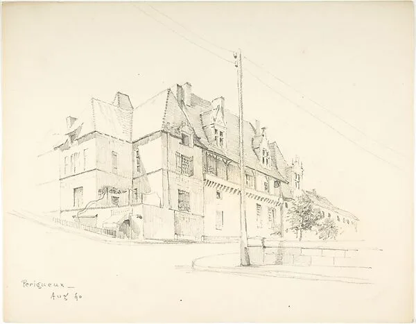 Medieval Buildings, Perigueux — Ernest Flagg