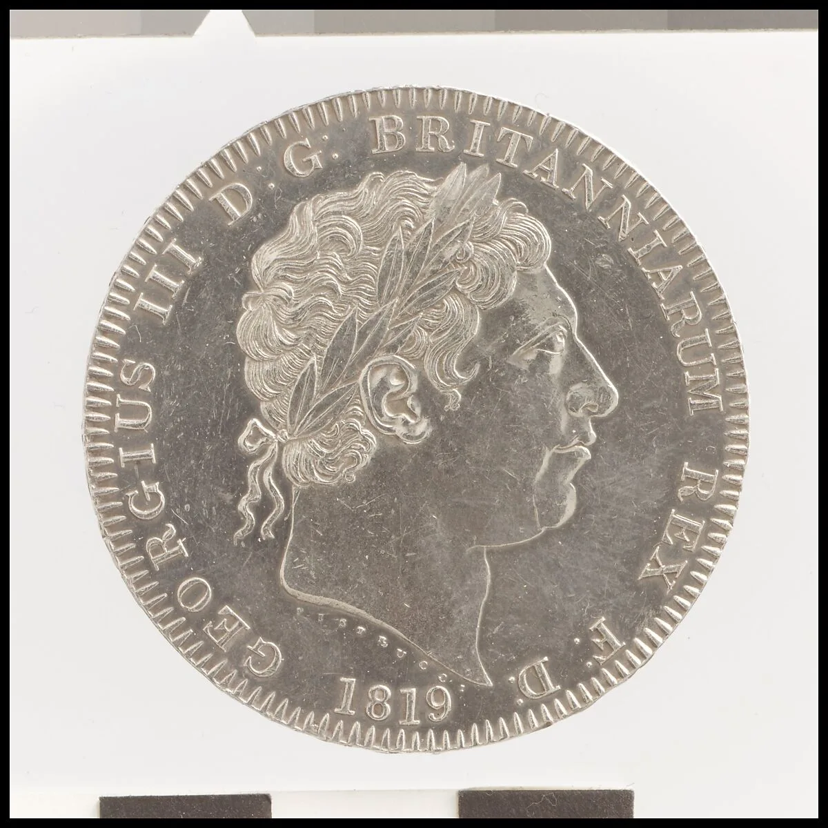 George III crown — Benedetto Pistrucci