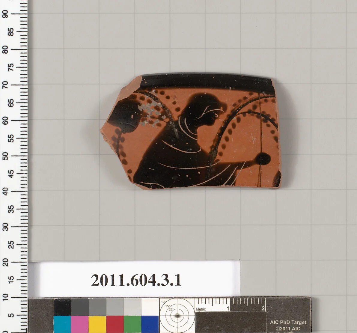 Terracotta rim fragment of a skyphos — Unknown